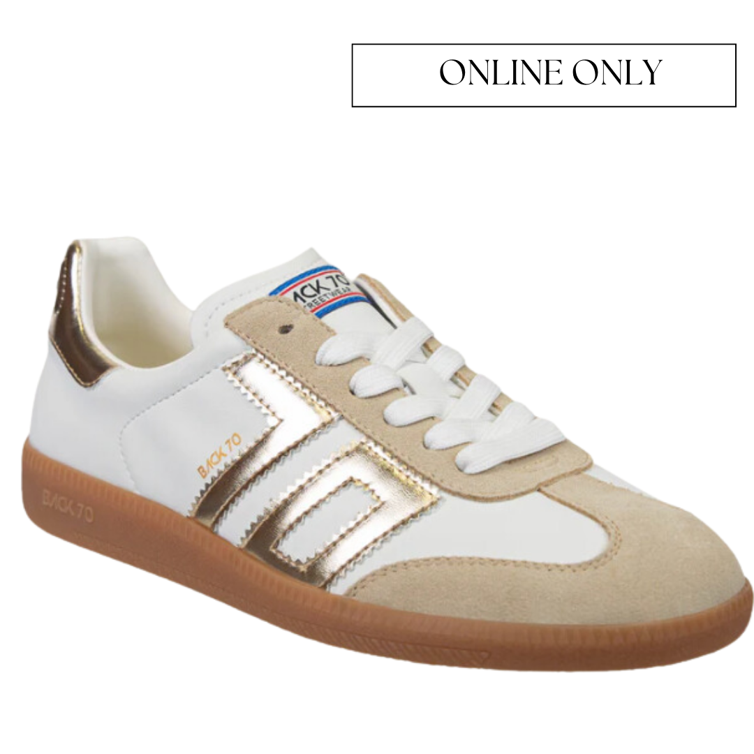 BACK 70 - CLOUD in BEIGE Sneakers – Azlinn Hope