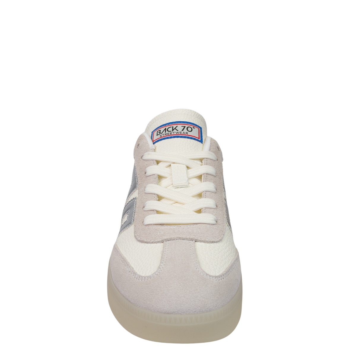 BACK 70 - BOSTON 2502 in METALLIC SILVER Sneakers – Azlinn Hope