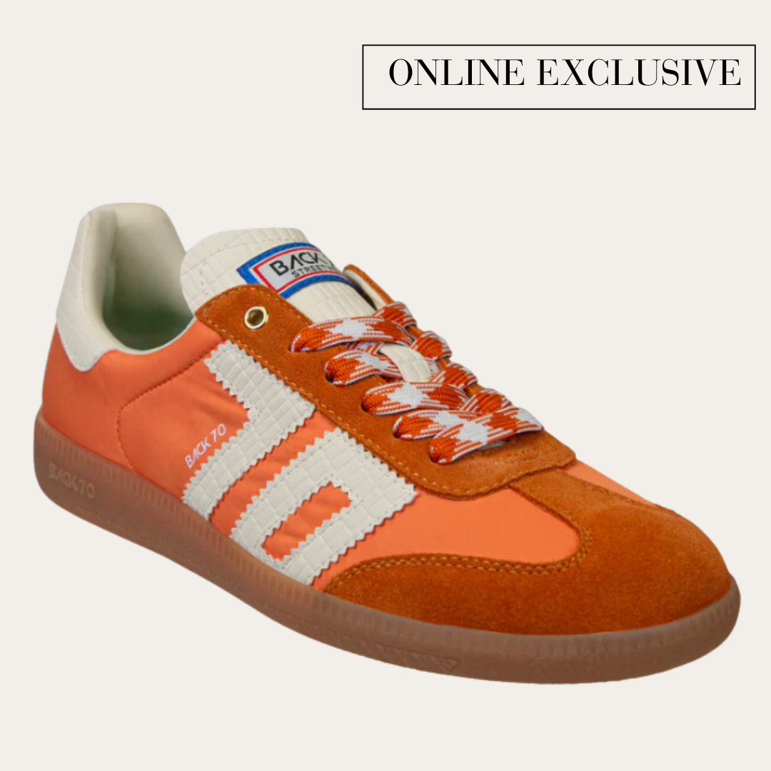 BACK 70 - GHOST in ORANGE Sneakers – Azlinn Hope