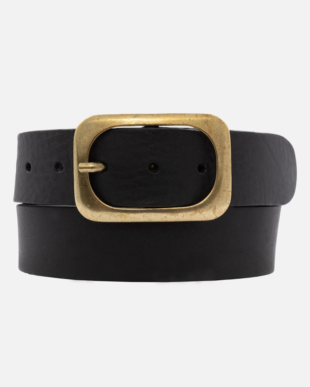 Jodi Statement Buckle Classic Leather Belt – Azlinn Hope