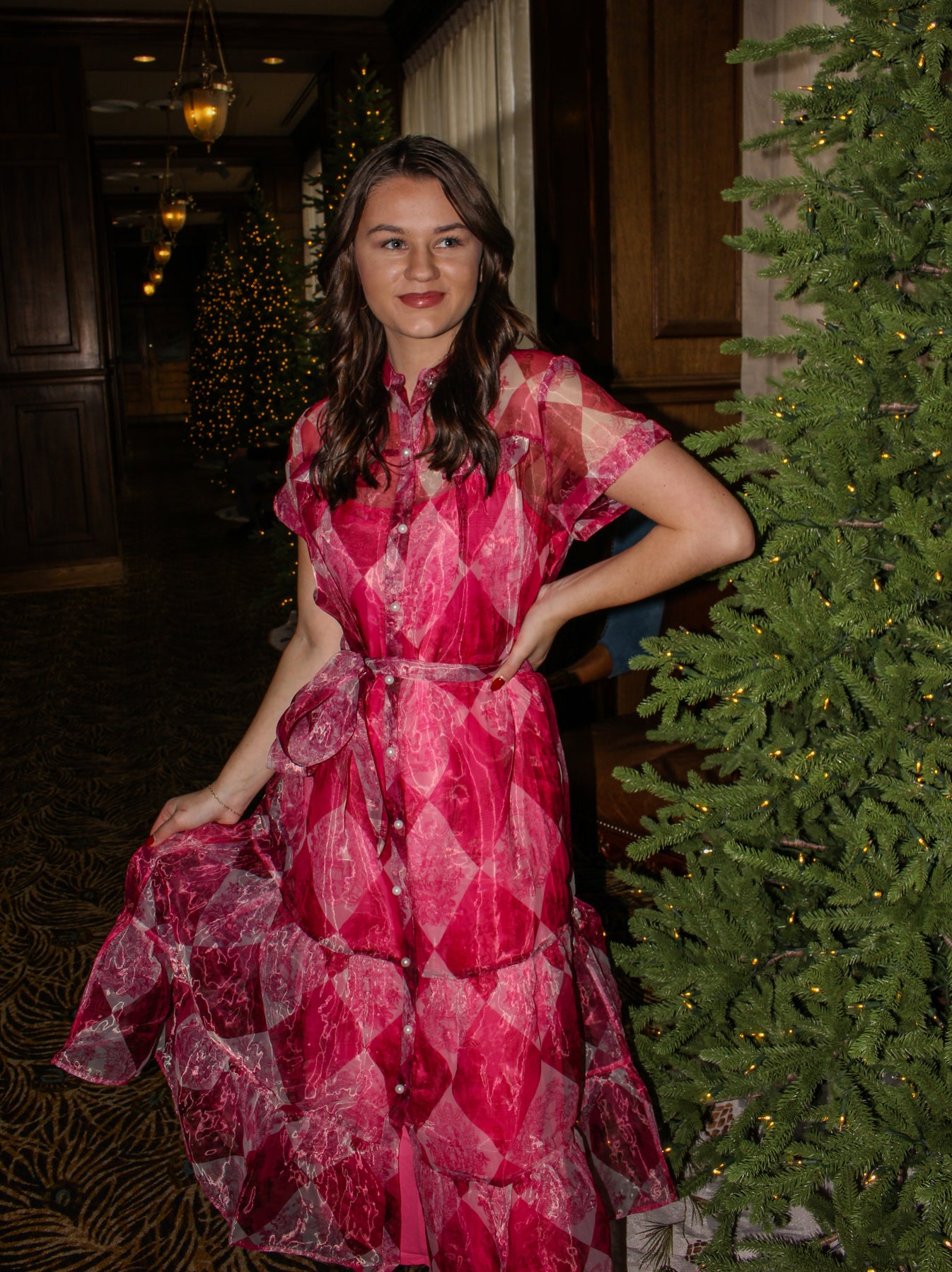 Rachel Dress In Toile M Rachel Dress In Toile M
