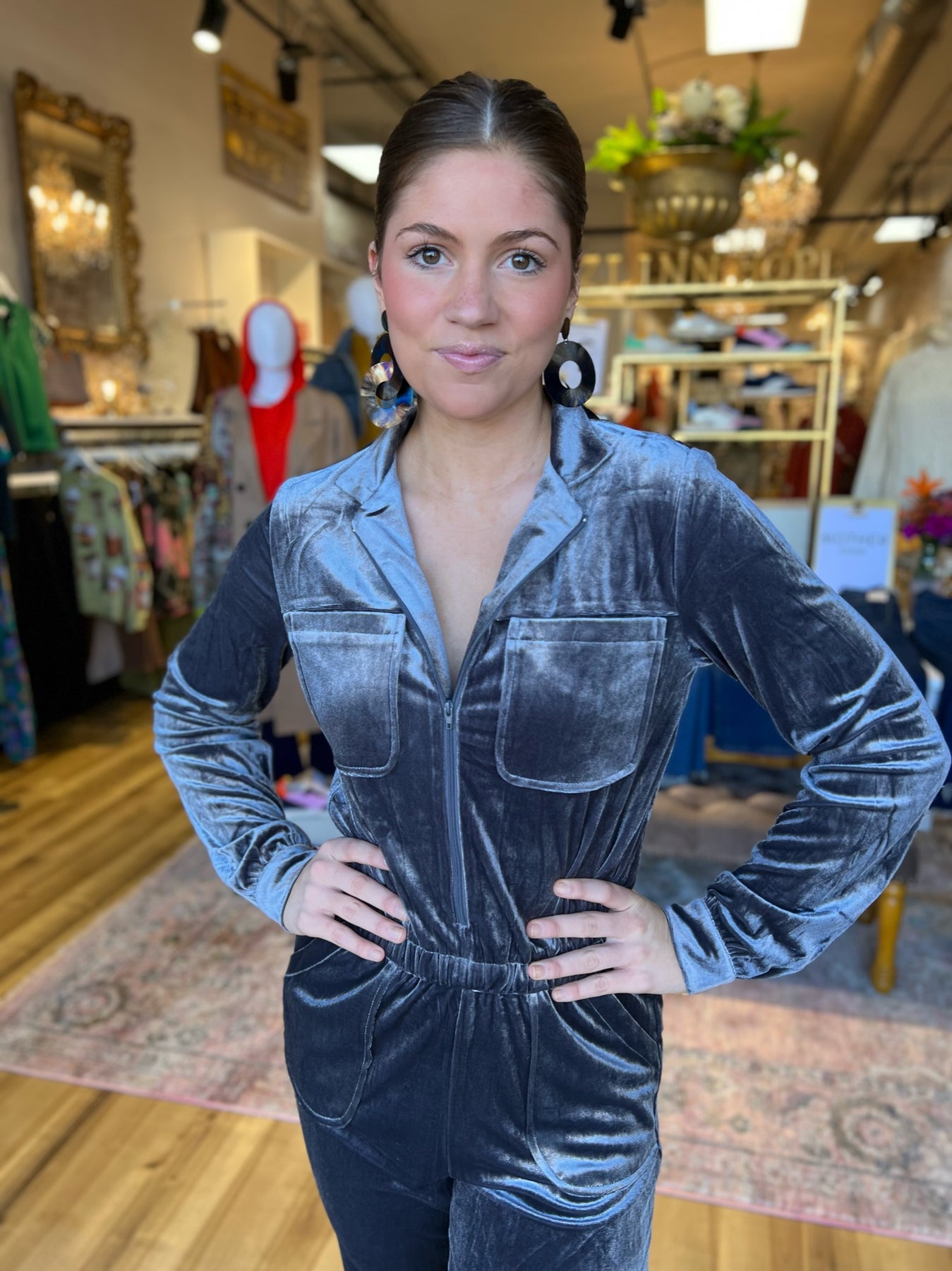 Gemma Denim Jumpsuit