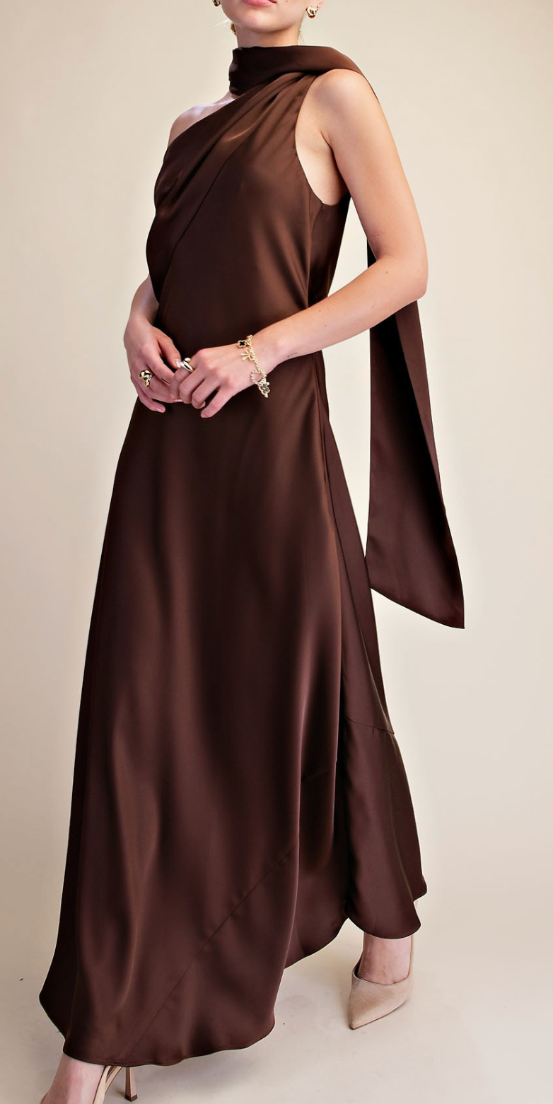 mock neck satin dress One Shoulder Sleeveless Maxi S Vintage White Strapless Lace Color:True Black Dot Feel like the Queen LowStock:42711582539827