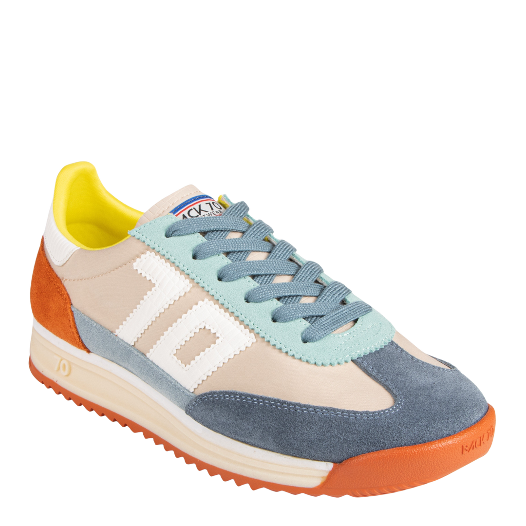 Barkley Jogger in Multi Jeans Orange Sneakers | Women's Shoes by