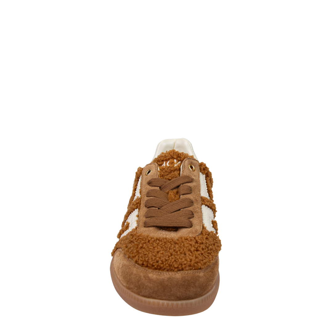 BACK 70 - TEDDY in TOBACCO WHITE Sneakers – Azlinn Hope